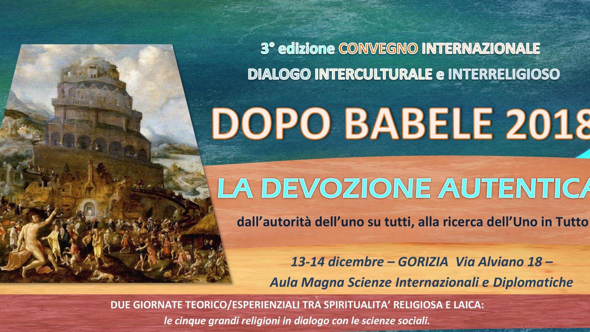 convegno DOPO BABELE 2018